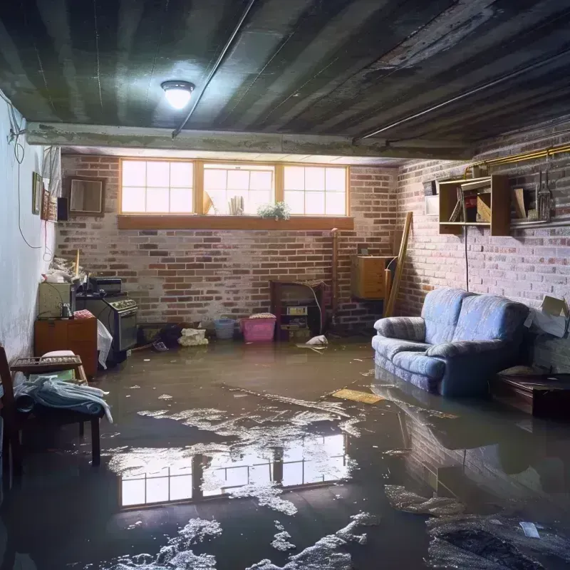 Flooded Basement Cleanup in Plantation Mobile Home Park, FL